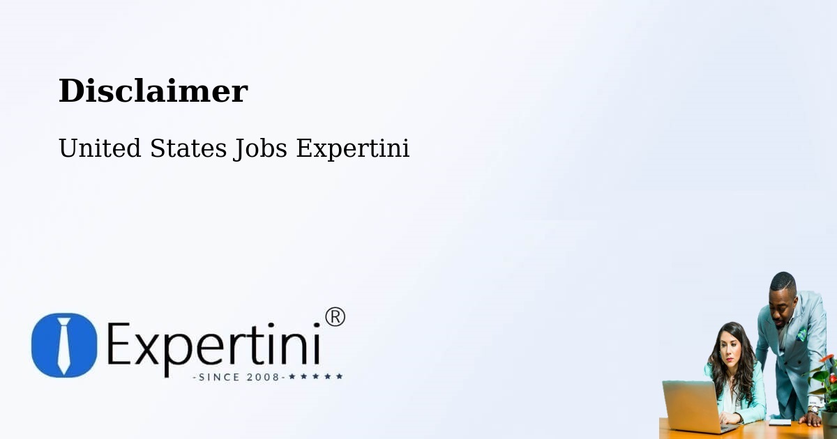 Disclaimer – Dobson - United States Jobs Expertini